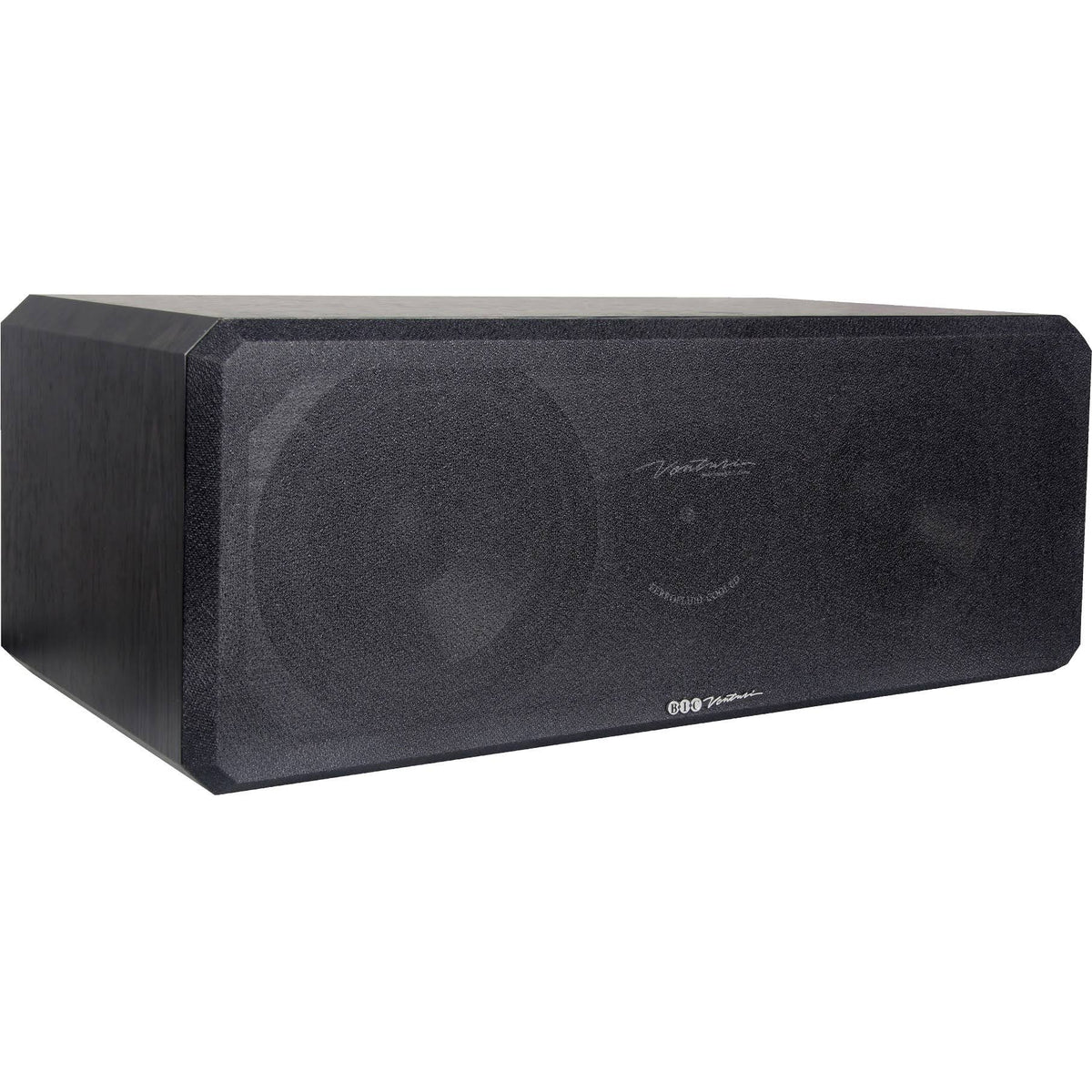 Black 2-way Center Channel Speaker D7702