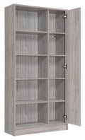 Gray Oak Wooden Bookcase B702932