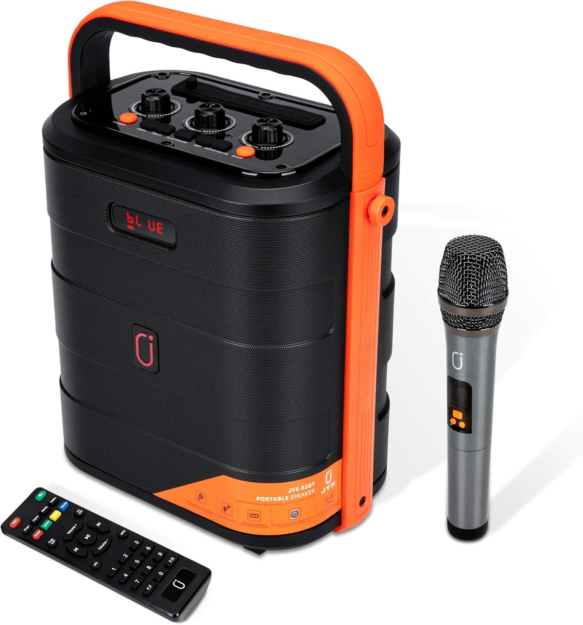 Portable Bluetooth Karaoke Machine PA Speaker System with Microphone L697