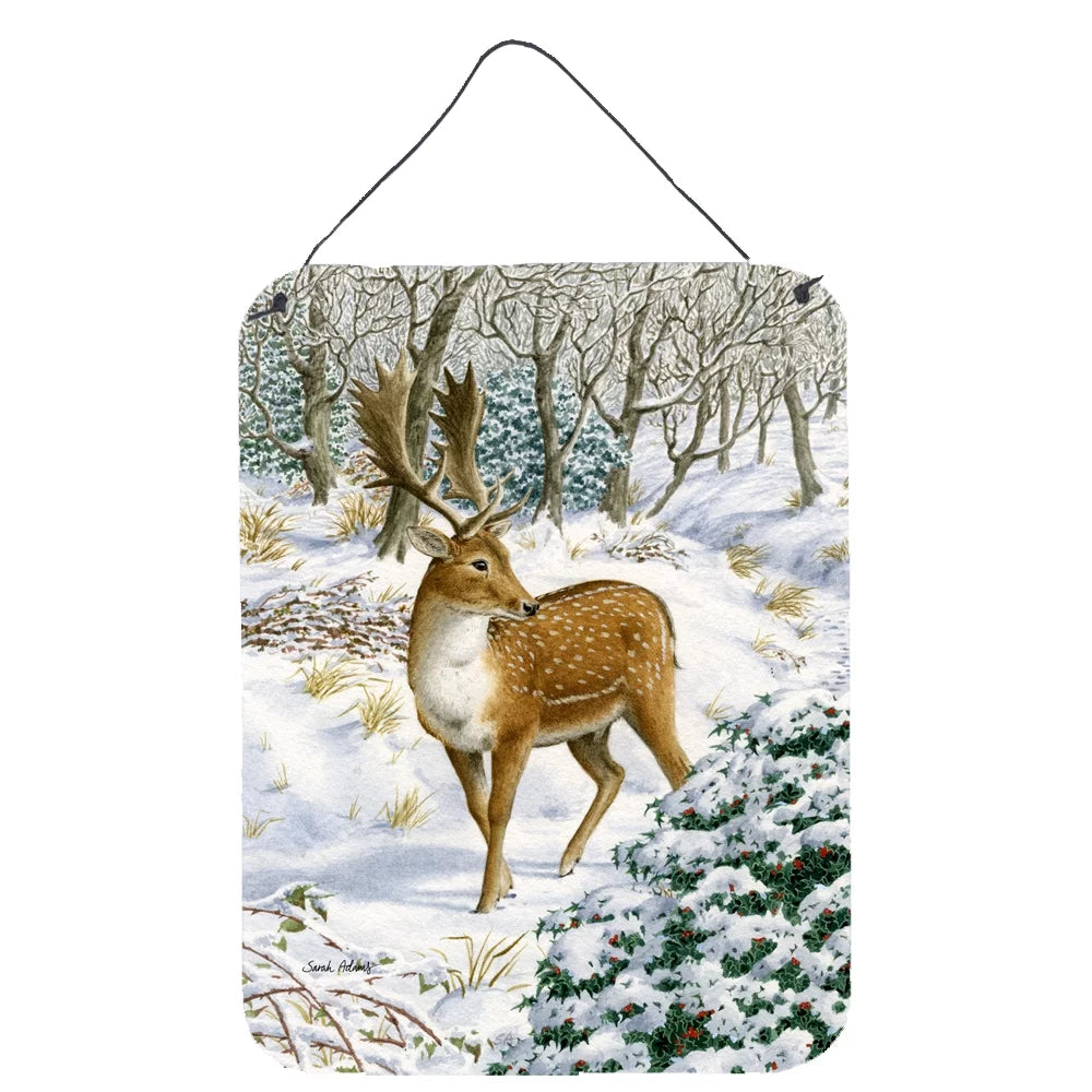 Fallow Buck Deer Wall or Door Hanging Prints 12x16 D717