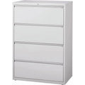 Light Gray 4-Drawer Lateral File Z9612