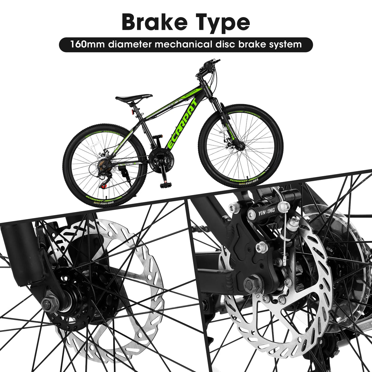 24 inch 21-Speed Aluminium Mountain Bike F5654