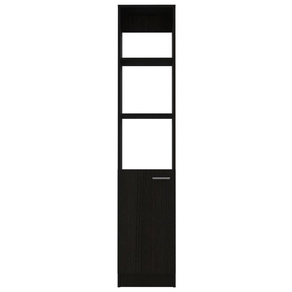Black Single Door Cabinet K81006