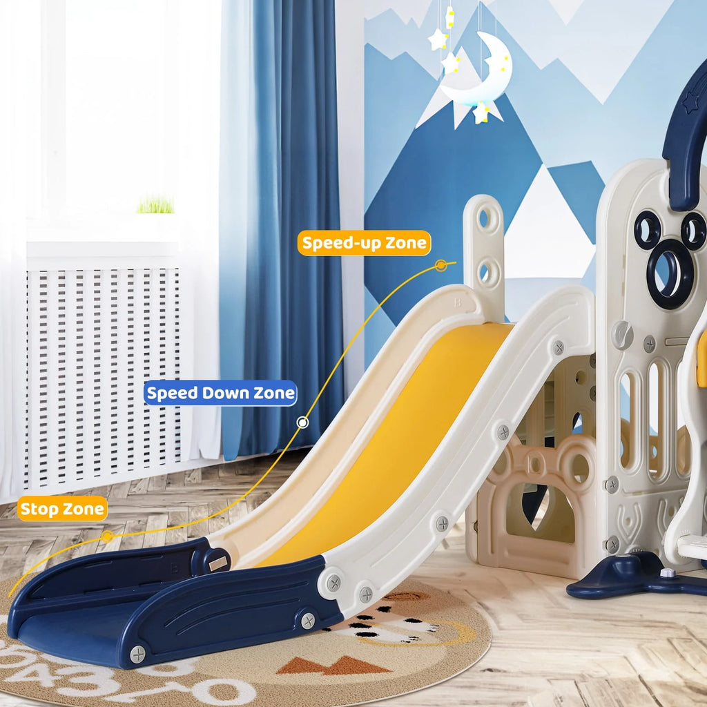 5 in 1 Toddler Swing and Slide Set H67673