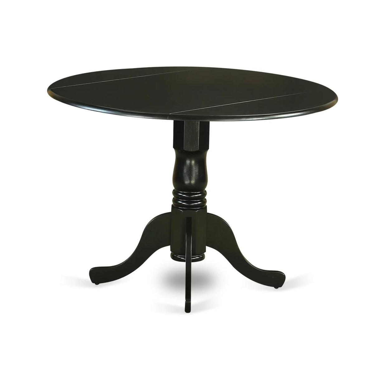 5 Piece Wood Dining Set with Leather Seat T258
