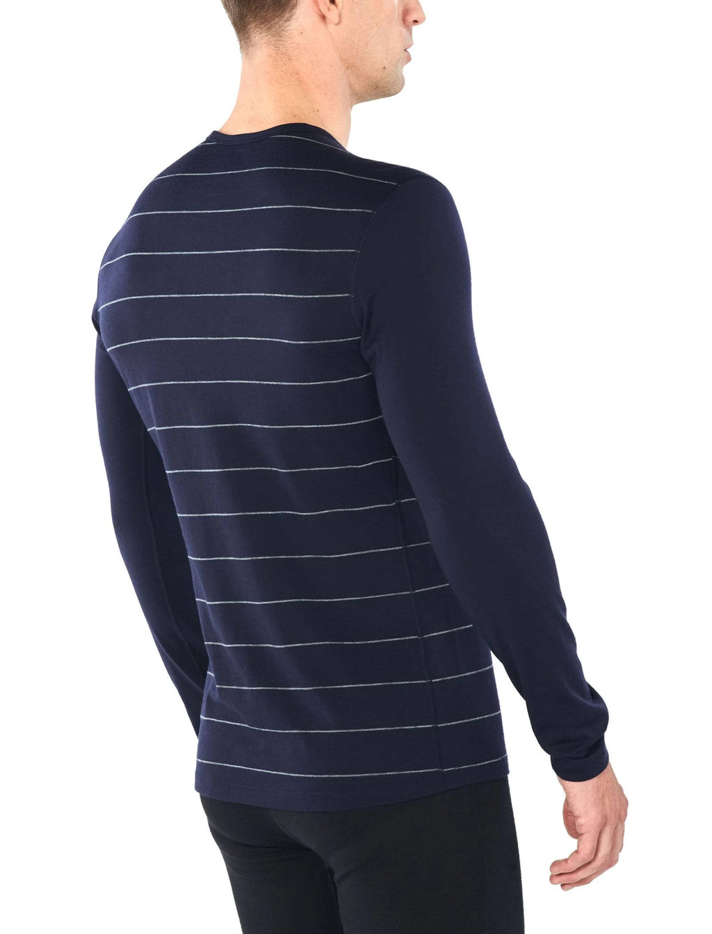 Midnight Navy Men's 200 Oasis LS Crewe L633