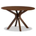 Walnut Round Wood Dining Table N886559