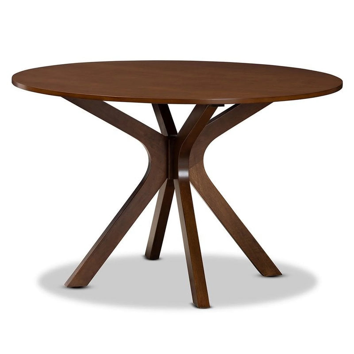 Walnut Round Wood Dining Table N886559
