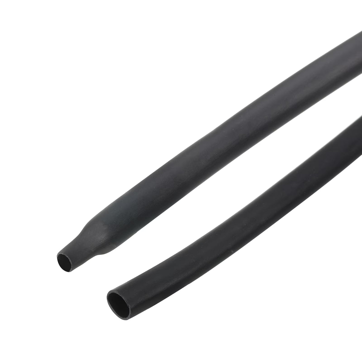 2pcs 4mm Dia 50ft Heat Shrink Tubing 4:1 Dual Wall Adhesive Lined Waterproof Black O614