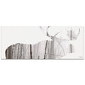 Contemporary Metal Animal Silhouette Art N521637