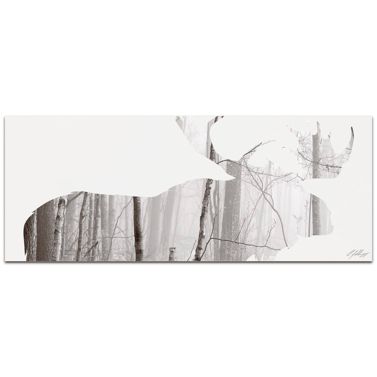 Contemporary Metal Animal Silhouette Art N521637