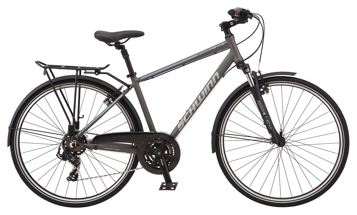 21 Speeds Hybrid Bike 700c Wheels Grey Y9945