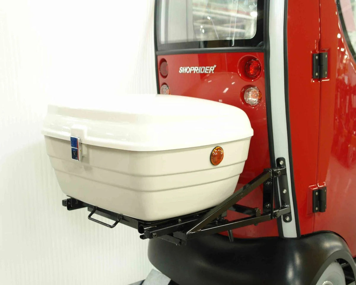 Red Enclosed Cabin Mobility Scooter Y515357
