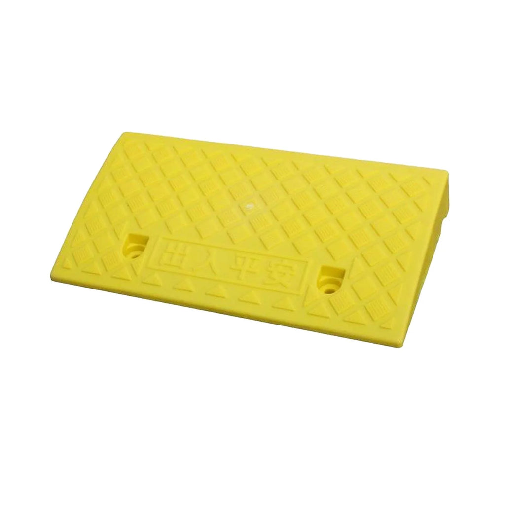 Portable Skidproof Wheelchair Ramp 7cm Yellow M18640