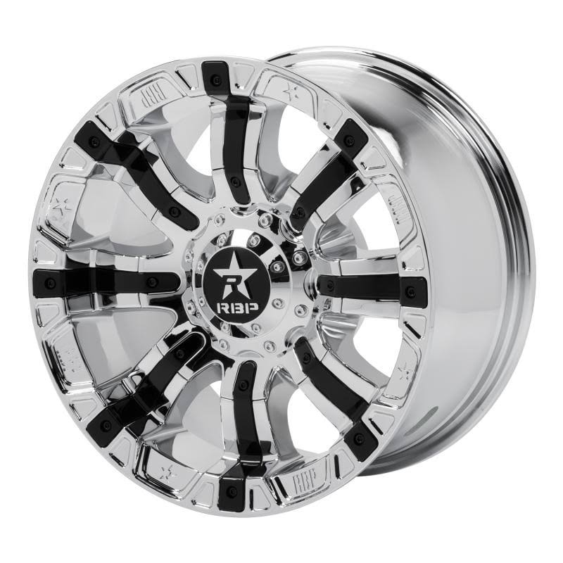 1992 GMC Suburban Chrome & Black 94R Wheel V45726