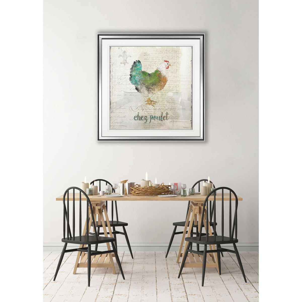 Framed Giclee Print 28 x 28 N975102