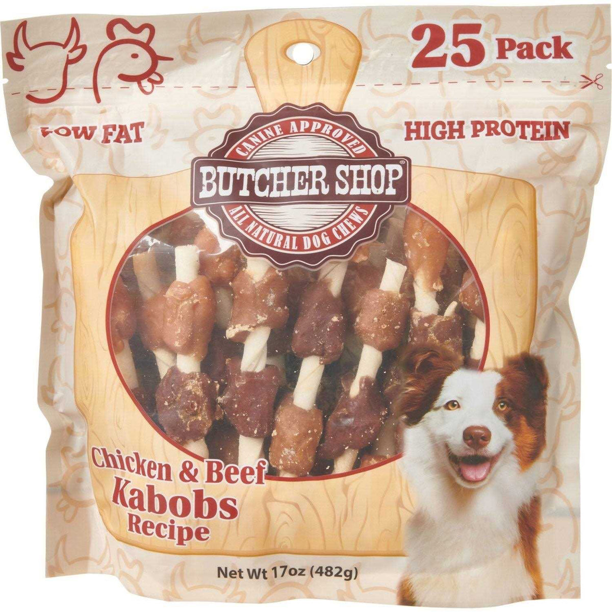 Chicken & Beef Kabobs Dog Treats R174