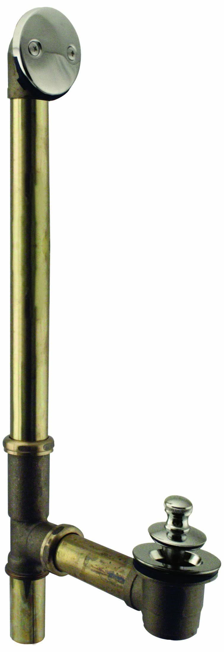 Polished Nickel Bath Waste with 17 Ga. Tubing E798993