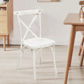 4-Pack Resin X-Back Chair Q55838