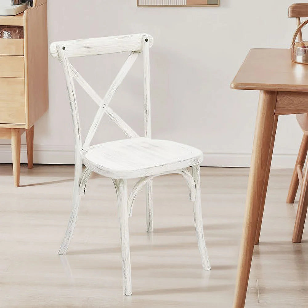 4-Pack Resin X-Back Chair Q55838