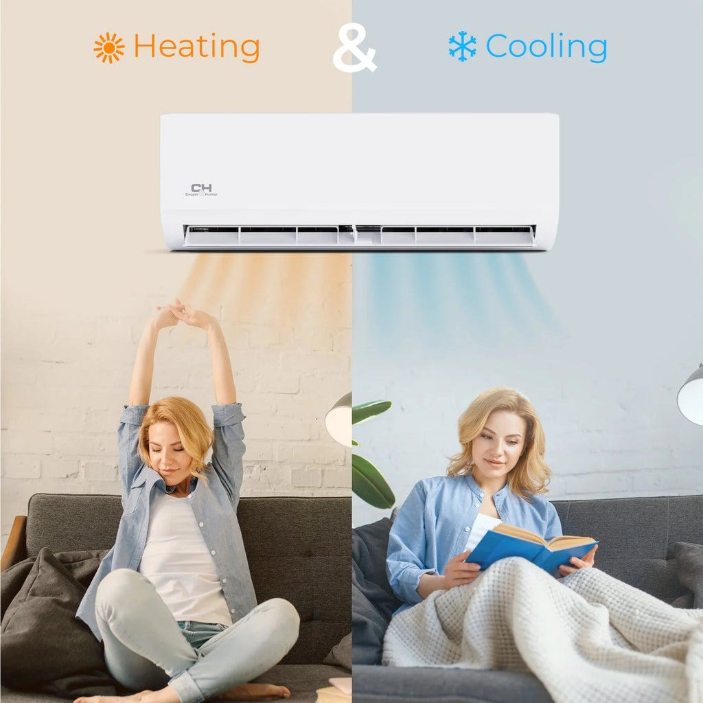 6000 BTU 115V Wall Mounted Mini Split Heat Pump Air Conditioner S662613