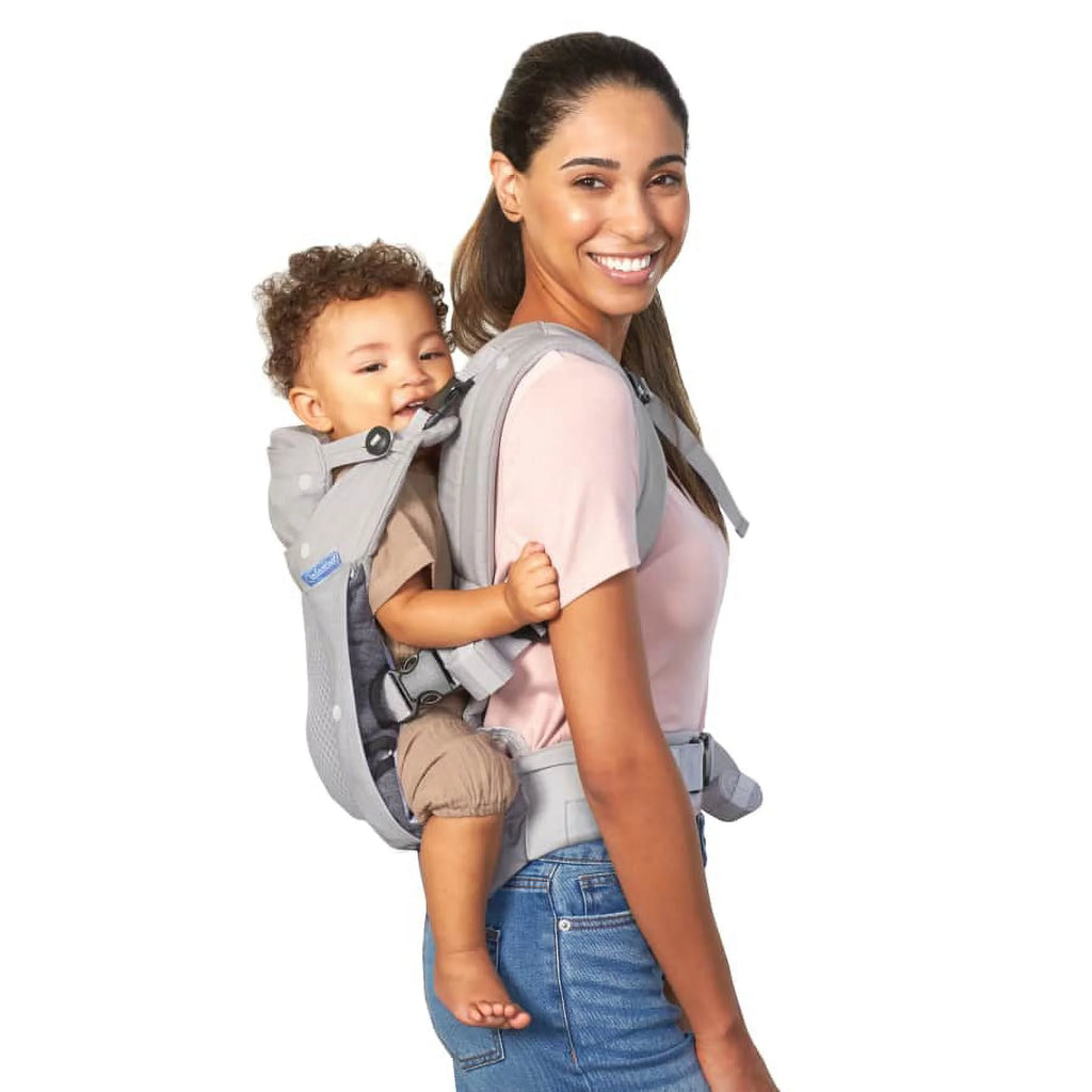 Gray 4-Position Ergonomic Baby Carrier L3631