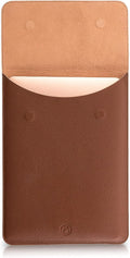 Thin Leather Laptop Sleeve, 13 Inch Suede Padded (Brown) Z96625