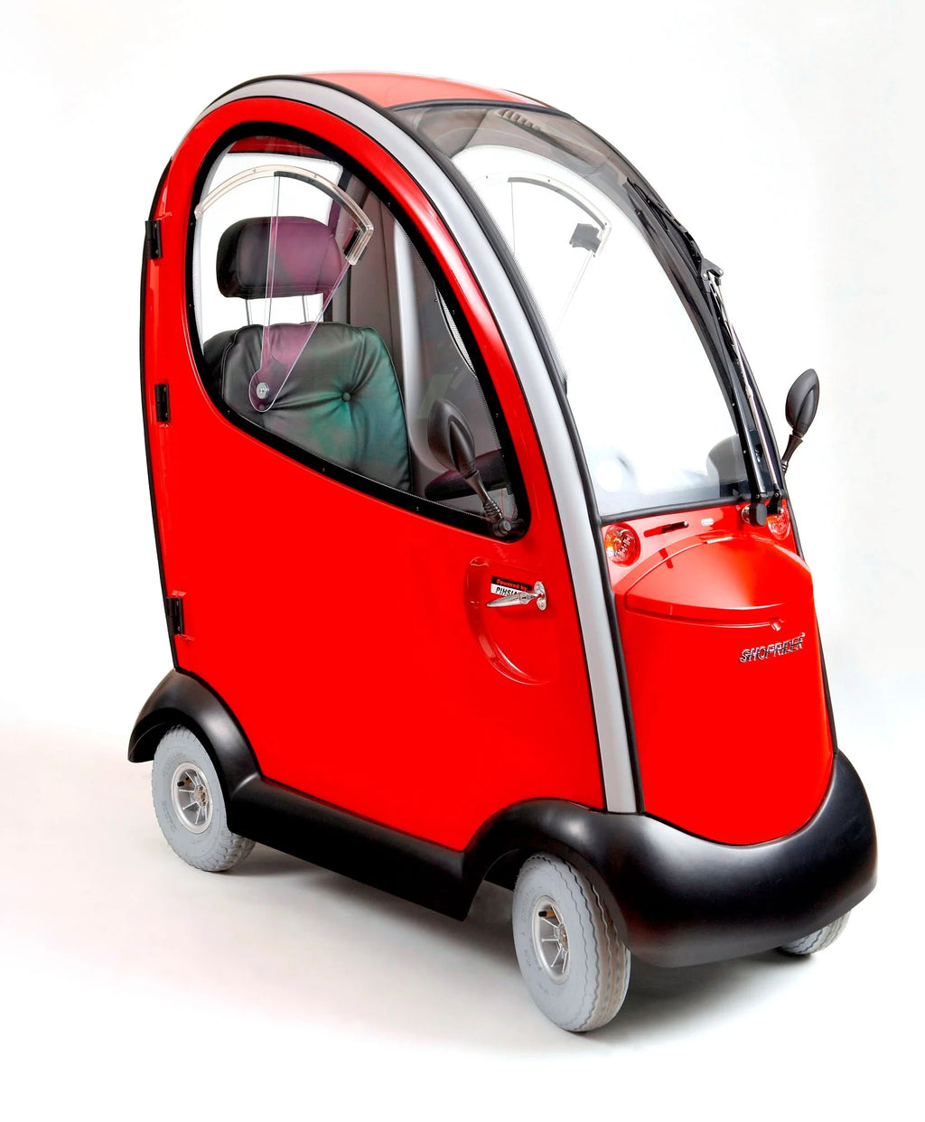 Red Enclosed Cabin Mobility Scooter Y515357