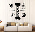 Vinyl Wall Decal Dark Blue X18441