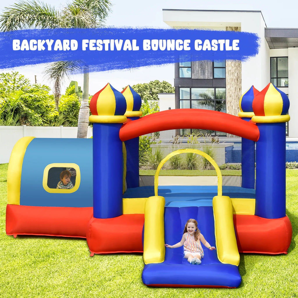 Kids Inflatable Bounce House Jump Bouncer O8374