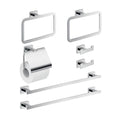Chrome Bathroom Accessory Set Q41691
