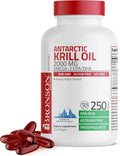 Krill Oil 2000 mg Omega-3s EPA DHA Astaxanthin 250 Softgels P5158