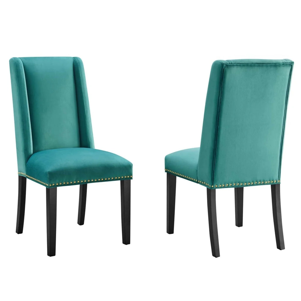 Velvet Dining Chairs Set of 2 T12361