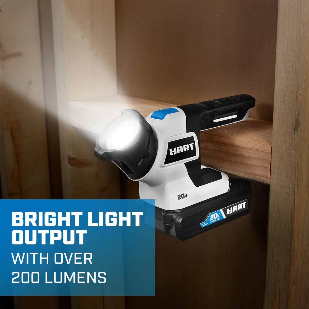 20-Volt Cordless 6-Tool Combo Kit Lithium-Ion Batteries L117
