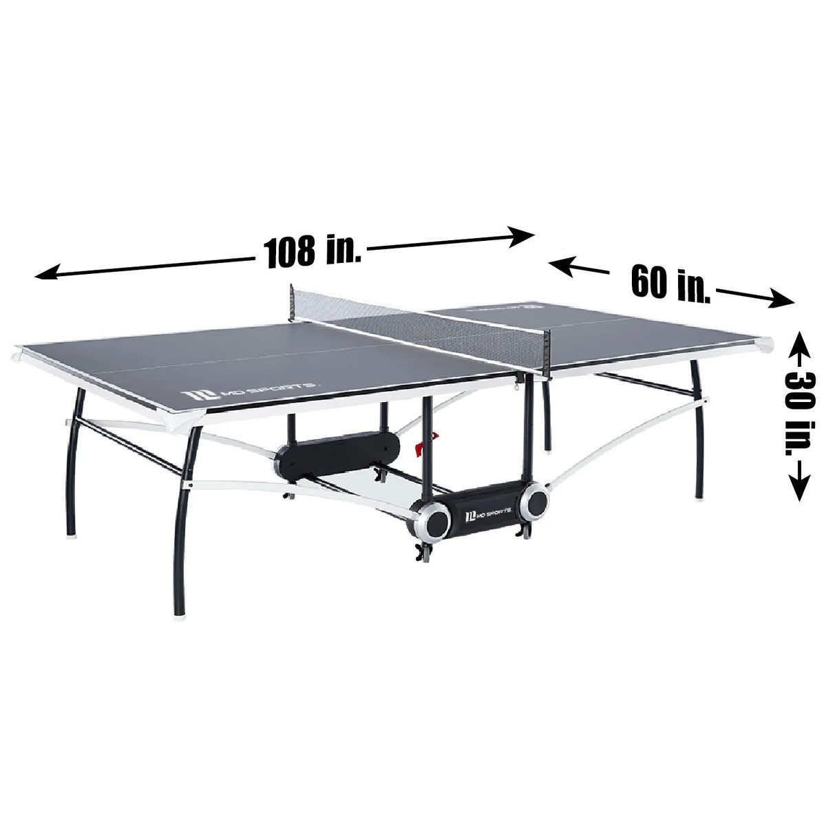Official Size 15mm 2-Piece Indoor Table Tennis B355479