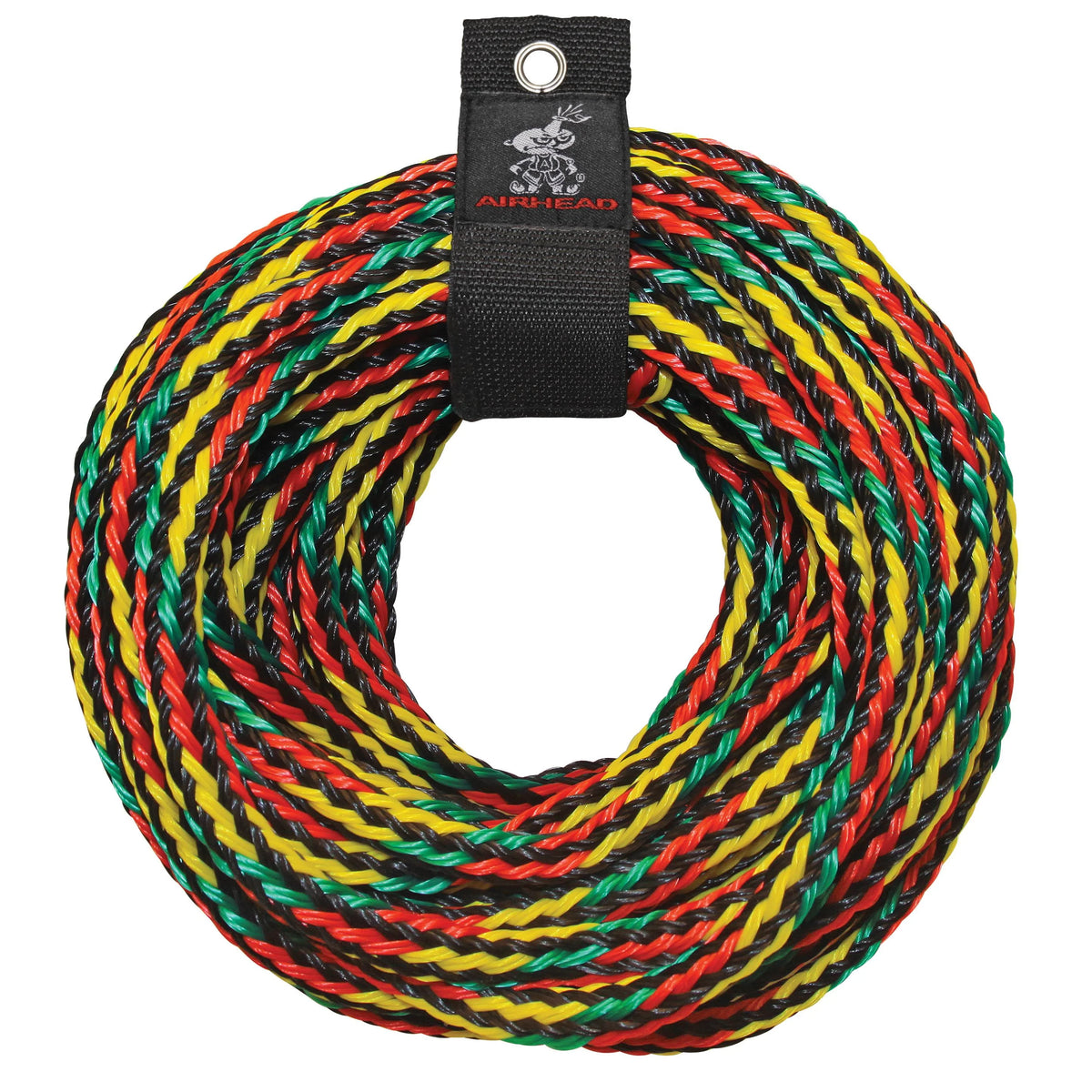 Inflatable 1-3 Rider Towable Tube + 60' Tow Rope U681048