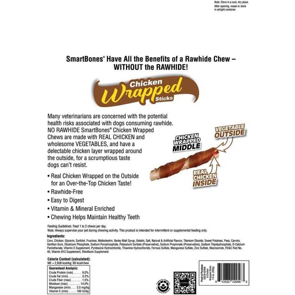 Chicken Wrapped Peanut Butter Sticks S5925