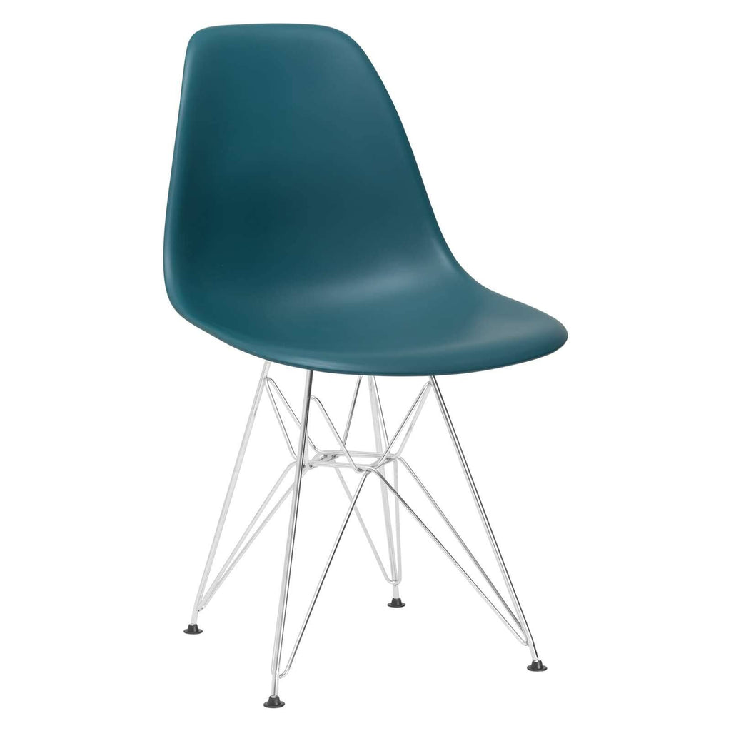 Teal Side Chair Set of 2 Z23257