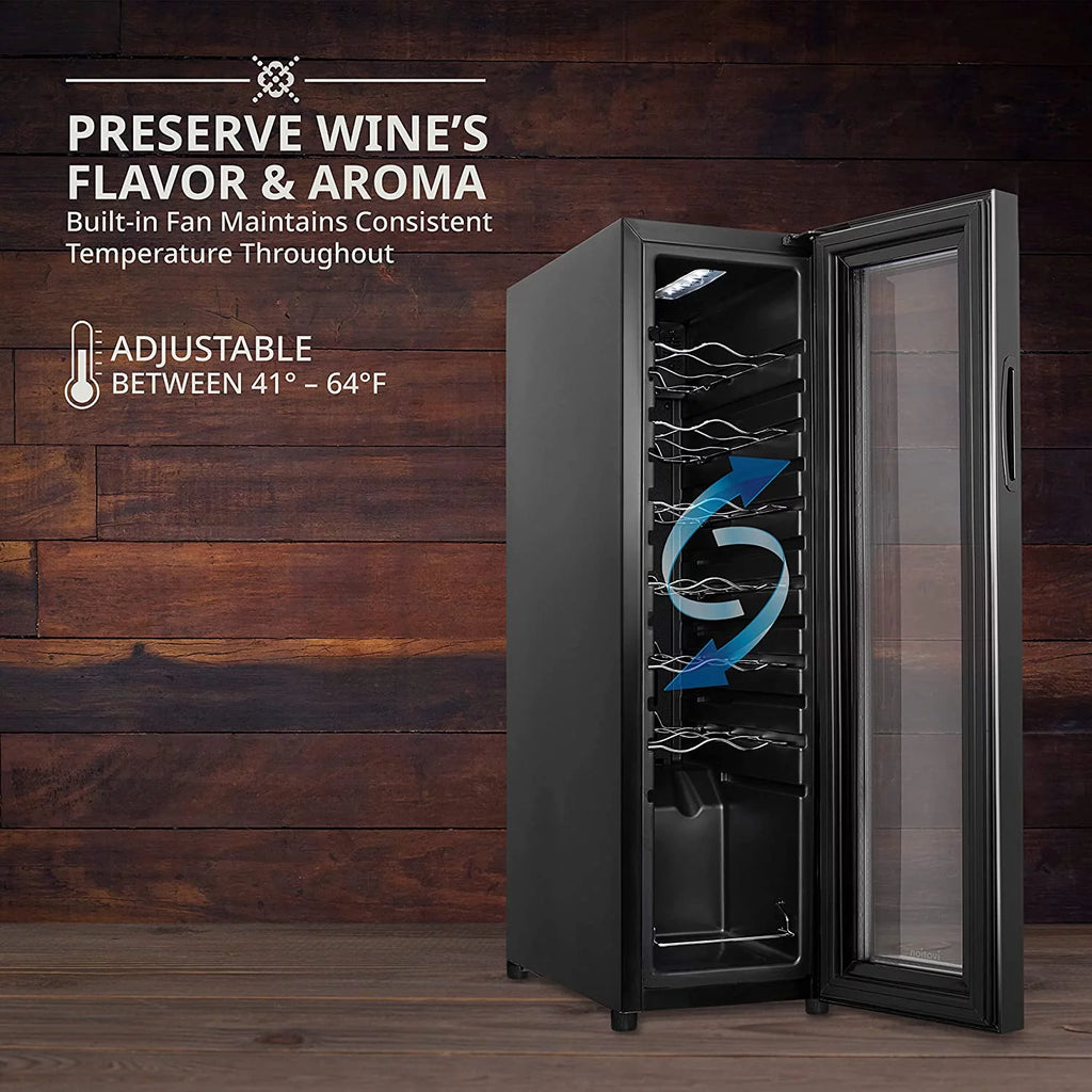 14-Bottle Wine Cooler with Lock Q910809