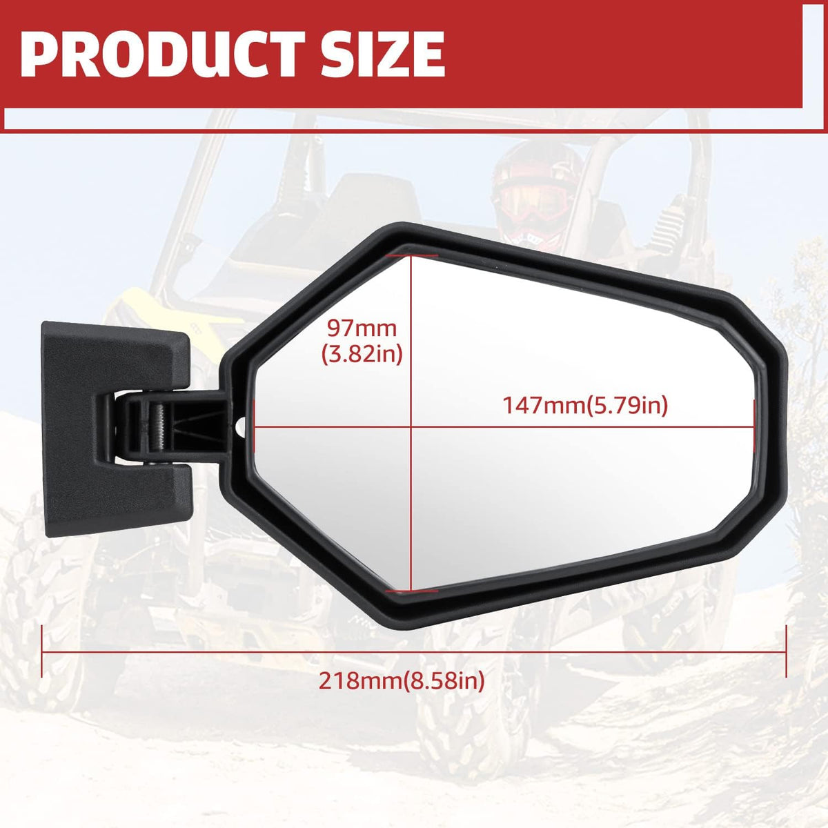 Folding Rearview Side Mirrors V327