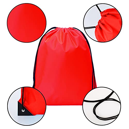 50 Pcs Drawstring Polyester Bags M257244