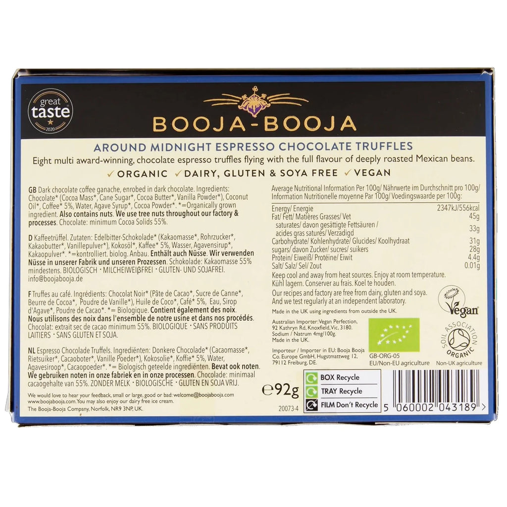 Espresso Chocolate Truffles 92g Pack of 3 M265377