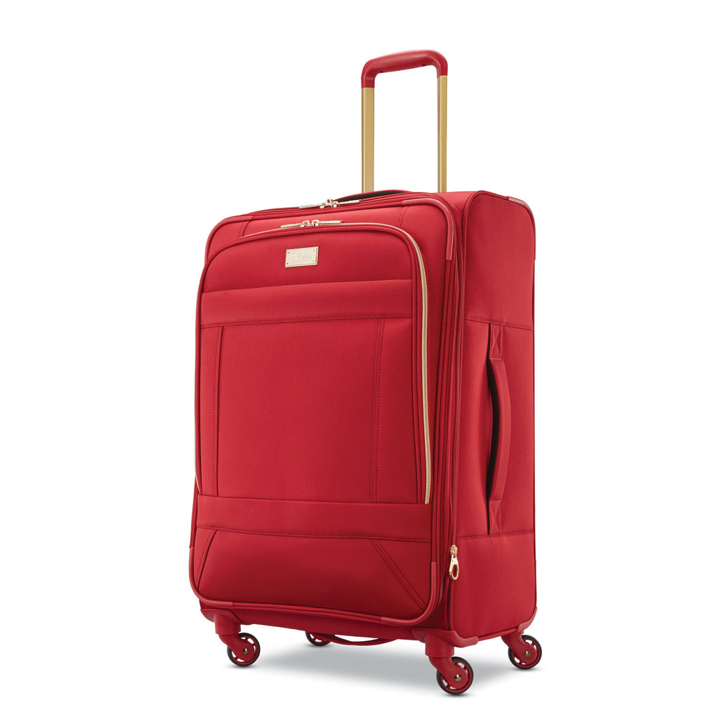 Red 25 inch Spinner Luggage F6765