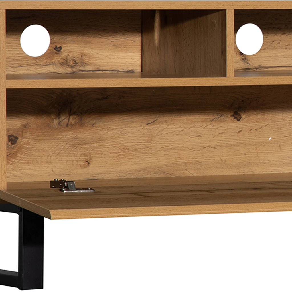 Modern TV Stand with Double Storage Space H6097
