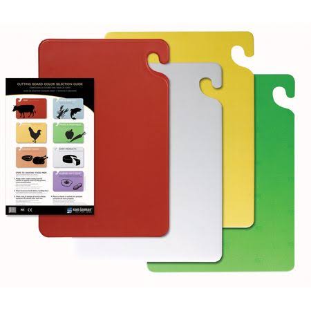 Cut-N-Carry 15x22 x 20x22 x 1/2x22 Cutting Board Set S66080