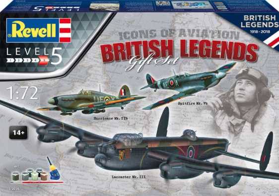 1:72 Scale British Legends Raf Model Kit Q144