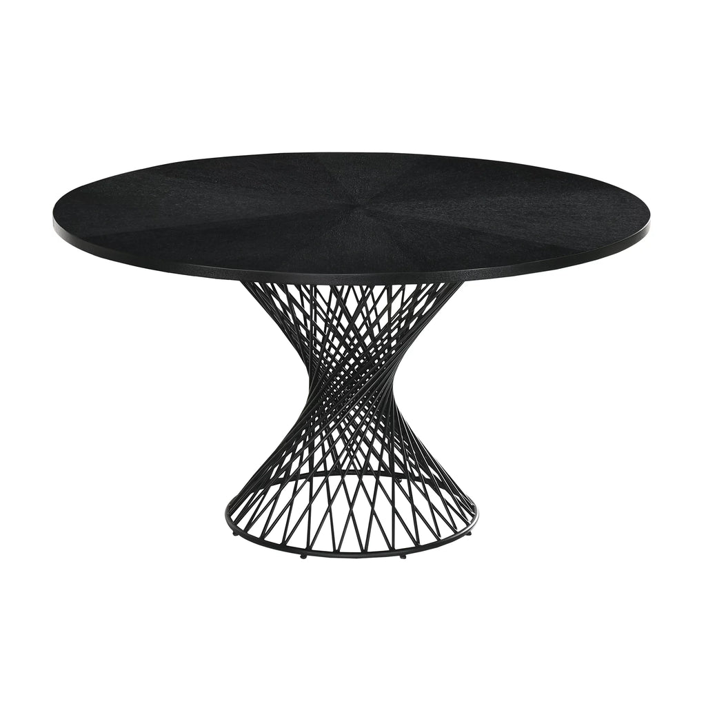 5-Piece Wood Dining Table and Chair Set B717