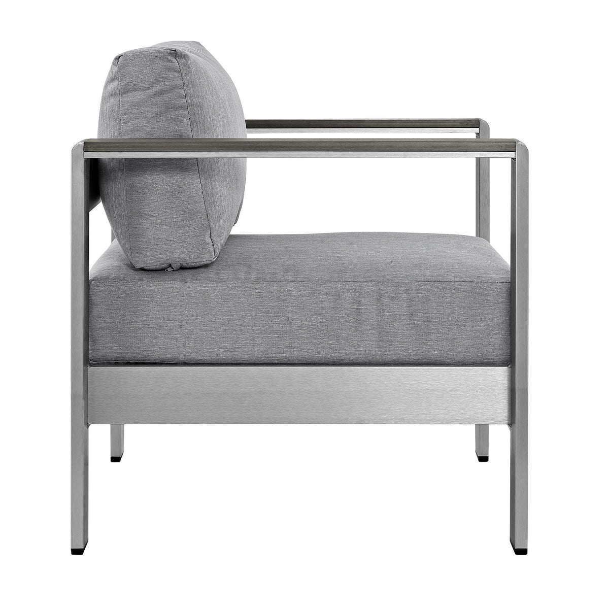 Grey Aluminum 3 Pc Sectional Sofa Set T901583