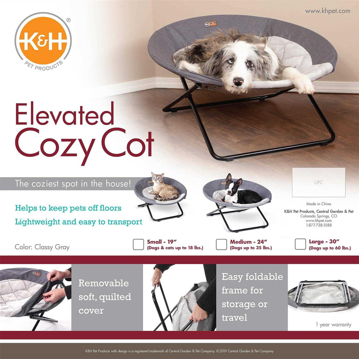 Elevated Pet Cot Z3846