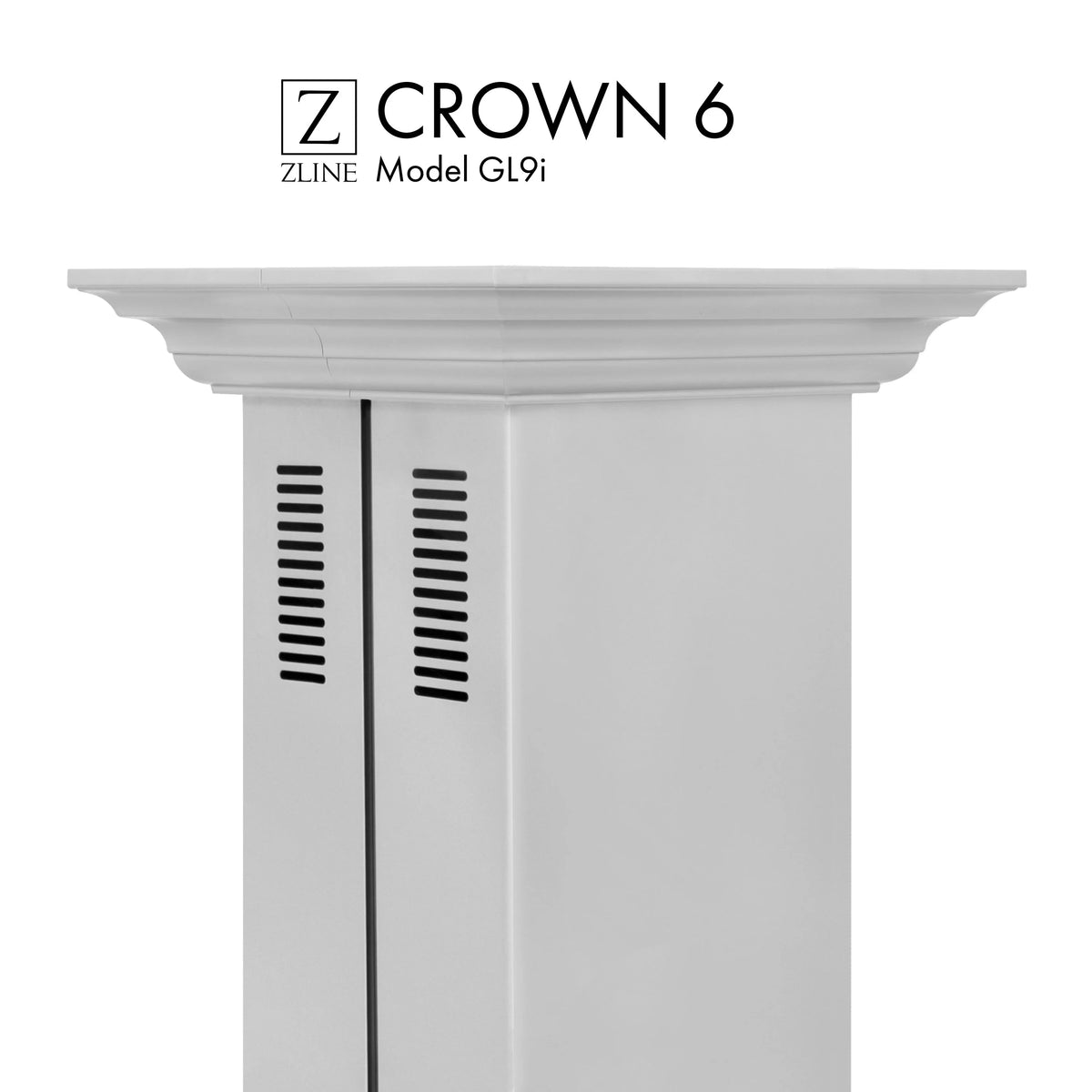 Crown Molding Profile 5 for Island Mount Range Hood D682